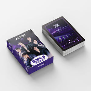 92 Piezas de Tarjetas LOMO de KPOP <span class=keywords><strong>ASTRO</strong></span>, Fotografías y Pegatinas, Regalo para Fans, Manualidades de Papel, Impresión Digital, Decoración de Guangdong, Colección - Product Image 2