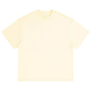 Camisetas Heavyweight con logotipo personalizado 220G algodón para hombre de gran tamaño de secado rápido - Product Image 1