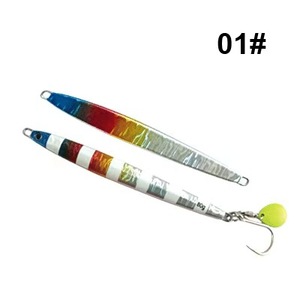 Señuelo de Pesca Luminoso UV de Metal, 60g 80g, para Lubina, Pesca en Río y Lago, Jigging desde Barco - Product Image 6