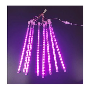 Led ngoài trời Vườn Cây giáng sinh đèn 50cm không thấm nước mưa sao băng mưa ống 8-line hiệu ứng mưa đèn - Product Image 6