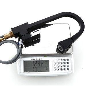 New Smart Automatic Sensor Matte Black Brass Deck-mounted <strong>Square</strong> Pull Out Kitchen Sink Faucet Cold Hot Water Mixer <strong>Tap</strong> XR1123 - Product Image 4
