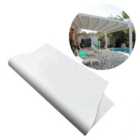 Pergola motorisée rétractable automatique imperméable, auvent pliable, protection solaire, pare-pluie, auvent extérieur, bâche en PVC