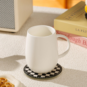 <span class=keywords><strong>Tasse</strong></span> à thé en céramique mate de grande capacité Star Hotel de même style pour bureau à domicile toutes saisons <span class=keywords><strong>tasse</strong></span> de lavage personnel - Product Image 4