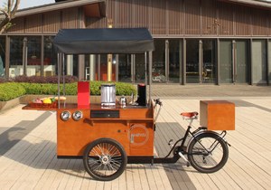 Vélos de vente de café à la mode, boutique mobile, tricycle électrique, glaces, hot-dogs, vélo <span class=keywords><strong>cargo</strong></span> à trois roues <span class=keywords><strong>pour</strong></span> adultes - Product Image 5