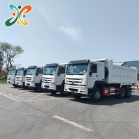 Подержанный самосвал Sinotruk Howo 371 л.с., 12 колес, 24 куб.м., тяжелый самосвал-дампер 7.8x4