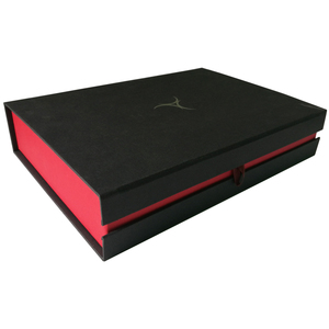 Book Style and Black Printing Kraft Paper Magnetic Closure Business Card <b>Box</b> - Product Image 3
