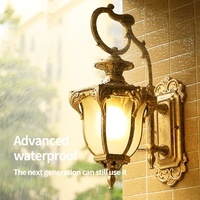 Lampes murales LED d'extérieur modernes et créatives de style rétro, étanches IP65, en aluminium, pour couloir, 80 50000, utilisation en jardin