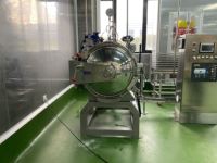 PLC-gestuurde laboratoriumretort autoclaaf voor het testen van de houdbaarheid van voedingsmiddelen en productontwikkeling