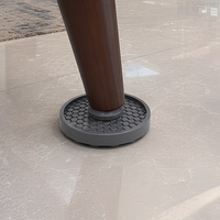 Patins de protection antidérapants en caoutchouc alvéolé pour pieds de meubles, coussinets de protection de sol pour canapé, chaise, table, fabriqués en Chine, expédiés par la poste