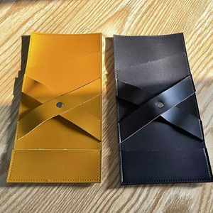 PU Leather <b>Cutlery</b> <b>Storage</b> Bag Party Tableware Organization Kitchen Spoon Fork Holder with Sleeve Pouch - Product Image 3