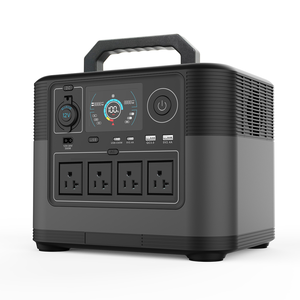 Trạm năng lượng mặt trời di động dung lượng cao sử dụng pin Lithium Ion Lifepo4 ngoài trời 110V 220V, công suất 3000W 2000W 1200W 300W, dùng cho cắm trại - Product Image 1