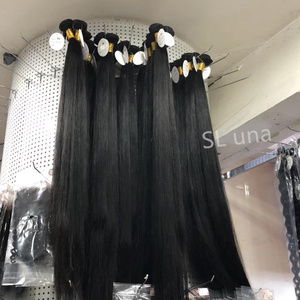 Paquetes de cabello brasileño crudo <span class=keywords><strong>SL</strong></span> al por mayor, cabello virgen con cutícula alineada, paquete al por mayor, vendedores de cabello virgen - Product Image 4