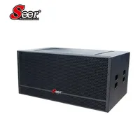 S-118B Caisson de basses passif mono 2.0 canaux de 18 pouces 1000W, haut-parleur de basses profondes professionnel pour scène, en contreplaqué de bouleau 18 pouces pour le direct