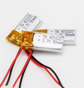 50mAh 401020 3,7 V hard case drone enrich power lithium polymer battery cells - Product Image 2