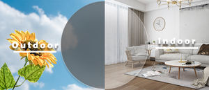 <span class=keywords><strong>Lentille</strong></span> optique <span class=keywords><strong>bifocale</strong></span> photochromique à dessus plat 1.591 PC, très vendue - Product Image 3