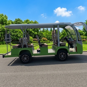 DZY <span class=keywords><strong>Mini</strong></span> Bus Électrique de Tourisme 14 Places et Véhicule à Quatre Roues pour Ventes et Voyages - Product Image 3