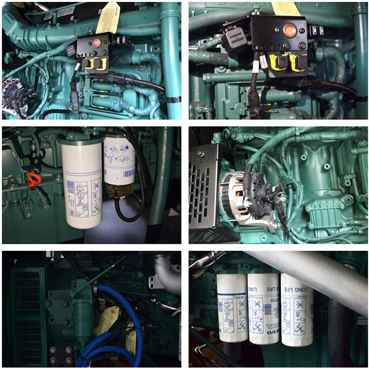 Giá Tốt Volvo Penta Diesel Generator Set 160kw 200kva Để Bán Với TAD733GE Động Cơ Với Cummins/Yuchai Động Cơ