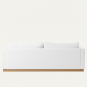 Sofá Moderno Tapizado en Madera Sólida, Minimalista y Contemporáneo, de Dos Plazas, para Sala de Estar o Apartamento, Muebles Premium Personalizados OEM Indonesia - Product Image 3