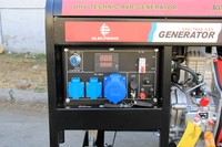 Groupe électrogène diesel ELECPRIME à style ouvert 8kva/10kva/12kva monophasé/triphasé, portable, refroidi par air, 50/60Hz
