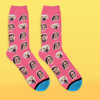Chaussettes personnalisées en sublimation 3D, vente en gros, impression intégrale à 360 degrés, chaussettes de sport, fabrication directe en usine