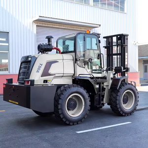 热销Powston PTF-35/PTF-40 3吨四轮驱动柴油叉车液压农用越野叉车出售 - Product Image 2