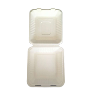 Eco-Friendly Biodegradable Sugarcane Bagasse Container Eco-Friendly Food Packaging Bagasse Lunch Boxes