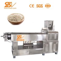 Ligne de production de riz nutritionnel artificiel extrudé FRK, machine à grains de riz enrichis, machine à fabriquer du riz extrudé