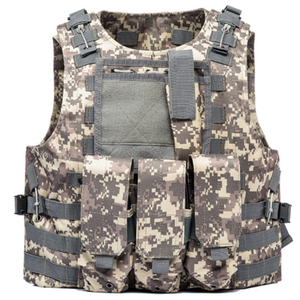 Chaleco táctico molle anfibio para el pecho, equipo resistente al desgaste, poliéster de alta calidad - Product Image 5