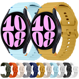 <span class=keywords><strong>Bracelet</strong></span> <span class=keywords><strong>de</strong></span> <span class=keywords><strong>montre</strong></span> intelligent <span class=keywords><strong>de</strong></span> style tendance en silicone pour femmes hommes <span class=keywords><strong>bracelet</strong></span> <span class=keywords><strong>de</strong></span> <span class=keywords><strong>montre</strong></span> en caoutchouc <span class=keywords><strong>de</strong></span> qualité supérieure pour <span class=keywords><strong>Samsung</strong></span> Galaxy <span class=keywords><strong>Watch</strong></span> 7 couture ondulée - Product Image 6