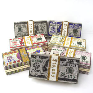 批发水钻包钱包时尚女包水钻钱包水晶钻石珠光钱包手袋 - Product Image 1