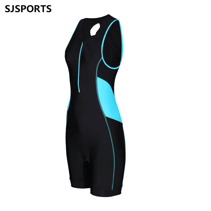 2022 Triathlon Cycling Sleeveless Women Skin suit Bike Jersey Suit For Swimming Running Riding Clothing jumpsuit ciclismo