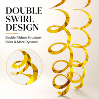 Jouet en spirale double queue en plastique en forme de dinosaure - Durable et étanche pour une utilisation en intérieur, pour adultes, sans piles, prix d'usine