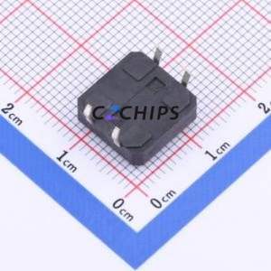 TSF001A04326A Tactile Switch DIP-4P,12x12mm Switch Round Button 2.6N Through Hole 12mm - Product Image 2
