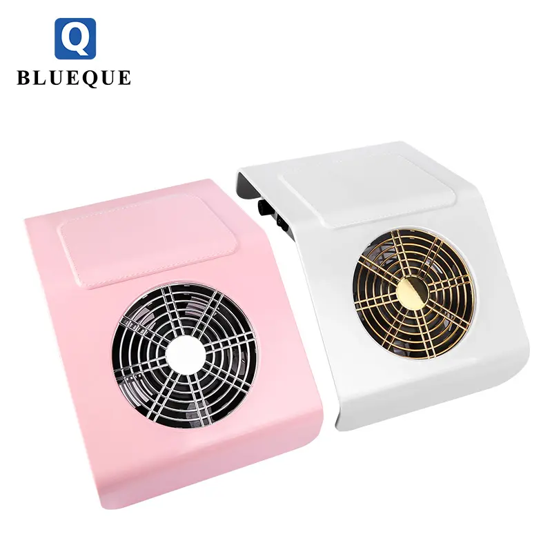 2019 new product BLUEQUE Nail cleaner manicure 40w nail dust collector manicure machine for nail salon
