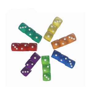 Dados acrílicos de 6 lados, dados de punto D6 con varios tamaños, venta al por mayor - Product Image 5