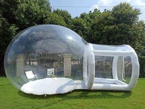 Carpa Domo Burbuja <span class=keywords><strong>de</strong></span> 3m, Doble Capa, Lujosa, Transparente, Inflable, Casa <span class=keywords><strong>de</strong></span> Brinco, Material PVC, Castillo Inflable para Niños, <span class=keywords><strong>3x3</strong></span>, para Exteriores - Product Image 1