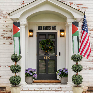 Ducto de Aire 75D de 30 * 45CM con Superficie con la Bandera de Palestina y 6 Tiras de 5 * 60CM - Product Image 4