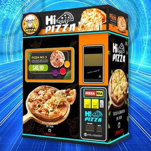 Distributeur automatique de pizzas intelligent électrique avec écran tactile, options de paiement multiples, capacité de 20 à 150, surveillance à distance - Product Image 2