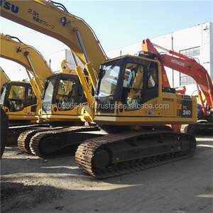 Komatsu รถขุดตีนตะขาบแบบใช้แล้ว PC240ญี่ปุ่นรถขุดไฮดรอลิก PC200 210 220 240 300 350 450 400 - Product Image 1
