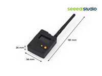 Aggloméré Seeed Studio Meshtastic Node Wio Tracker L1 Lora Wio-sx1262 Nrf52840 L76k Gps, sans fil, faible consommation, carte de développement