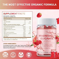 Gummies de glycinate de magnésium sans sucre pour enfants, fourniture directe usine en gros – La meilleure forme pour soulager les tensions musculaires et favoriser le sommeil, bienfaits pour le cœur
