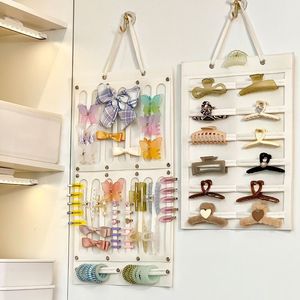 Hair <b>Clip</b> Display Rack Wall Mounted Storage Organizer For Children Hair Accessories Headwear Jewelry <b>Clips</b> Holder - Product Image 2