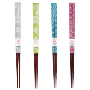 Venta palillos de madera reutilizables japoneses personalizados hechos con poliéster - Product Image 1