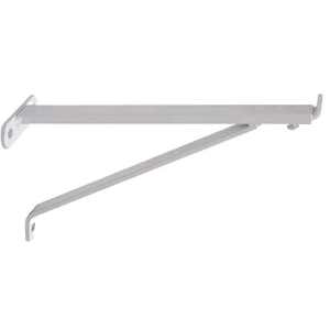 W 290 White Wall-Mounted Pan Holder Soportes elegantes para accesorios de cocina - Product Image 1