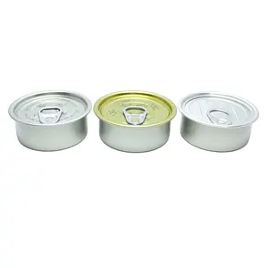 food grade dry flower empty tuna tin cans with pull ring for food canning MC-310C