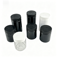 Bocal hermétique pour animaux de compagnie de qualité alimentaire, étanche, avec motifs, résistant aux enfants, avec bouchon à pression et à rotation, 2oz 3oz 4oz 5oz 6oz 7oz