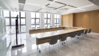 KALN Bureau de formation moderne et modulaire Table pliante facile à assembler pour le bureau et l'école en bois