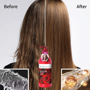 Meilleure vente de haute qualité Rose parfum shampooing nourrissant réparation parfum durable traitement des cheveux moelleux produits de soins capillaires - Product Image 4