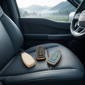 Funda Protectora de TPU Suave Premium Resistente a Arañazos para Llaves de Coche Ford Focus Explorer Kuga EcoSport Dionysia ESCORT, Llavero, <span class=keywords><strong>Bolsa</strong></span> para Llaves - Product Image 4