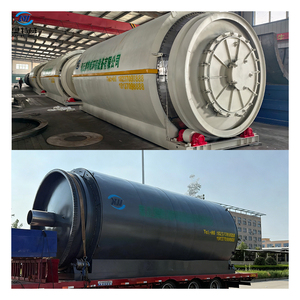 เครื่องไพโรไลซิสแบบไทยสำหรับผลิตภัณฑ์พลาสติก ขยะทางการแพทย์ กากตะกอนก้นถัง ให้เป็นน้ำมันเชื้อเพลิง อุปกรณ์ไพโรไลซิสแบบเป็นช่วงๆ - Product Image 4